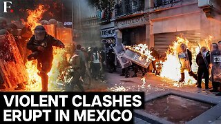 Mexico: Protesters, Opposing Sheinbaum Govt Over Rising Crime, Clash With Police | N18G