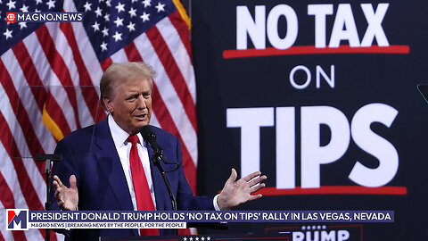 RAW: President DJT Holds "No Tax on Tips" Rally in Las Vegas, Nevada (1/25/25) | Courtesy of Mango News