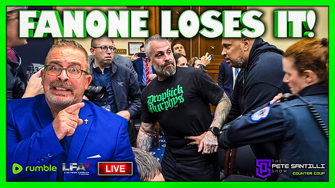 High Drama In Jack Smith Hearing - Raiklin Triggers Hot Headed Has-Been Fanone | COUNTER COUP WITH PETE SANTILLI 1.22.26 5PM