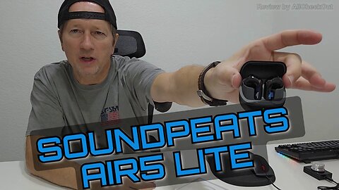 SoundPEATS Air5 Lite Wireless Earbuds Review with Mic Quality Test