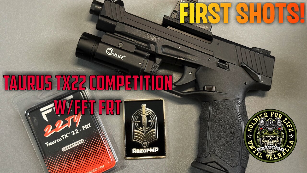 Taurus TX22 Competition with Freedom Fingers FRT