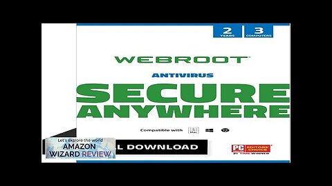 Webroot Antivirus Software 2024 3 Device 2 Year Download Review