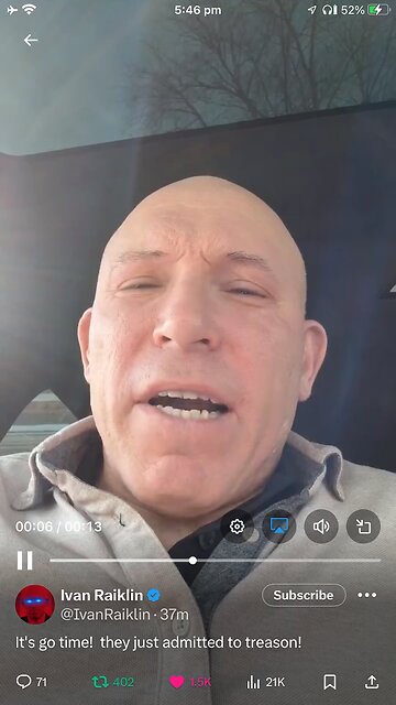 Ivan Raiklin deep state 20/01/2025