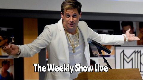 Milo claims Benny Johnson is gay The Weekly Show Live 183