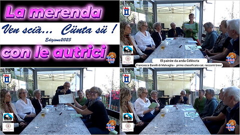 La merenda con le autrici - Ven scià... Cünta sü! edizione 2025