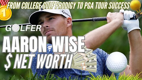 From college golf prodigy to PGA Tour success—discover Aaron Wise’s rise to fame and net worth!