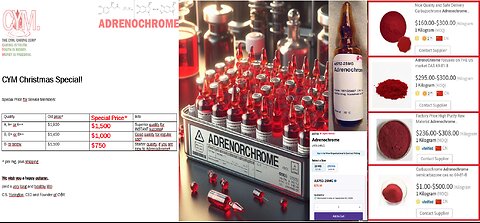 🔲🔺 Adrenochrome ▪️ Leaked Video