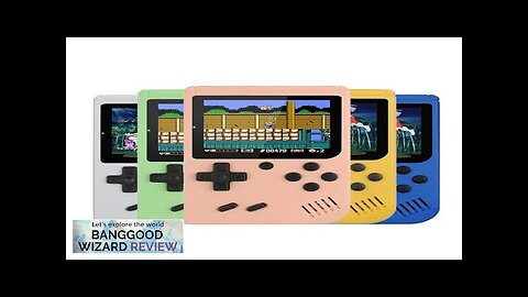 800 Games Retro Handheld Game Console 8-Bit 3.0 Inch Color LCD Kids Review