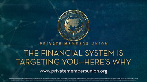 The Financial System Is Targeting You — Here’s Why