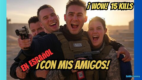 15 KILLS Battle Royal Con Amigos - ¡Final Inesperado! - Rumble Gaming En Espanol