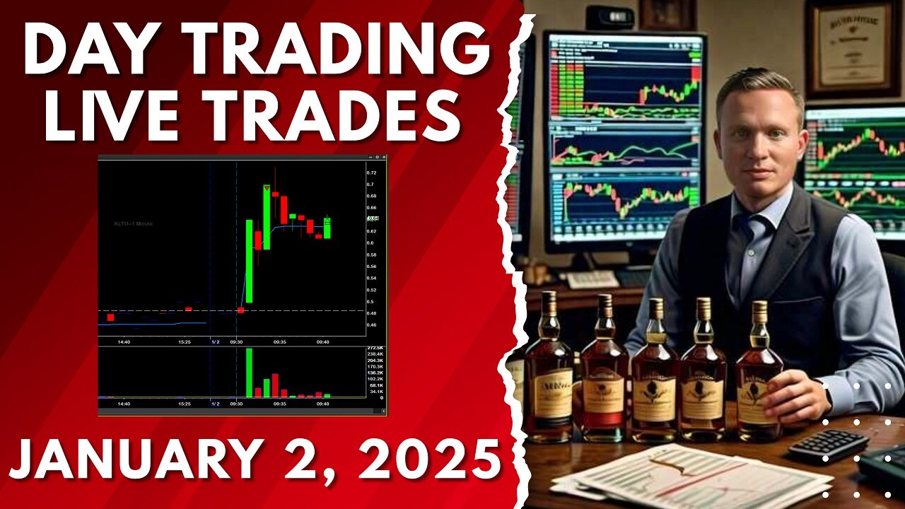 Live Day Trading - Ringing in the New Year