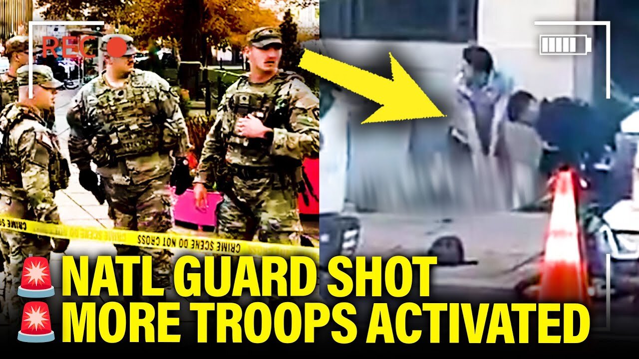 🚨TWO NATIONAL GUARD MEMBERS SHOT IN DC