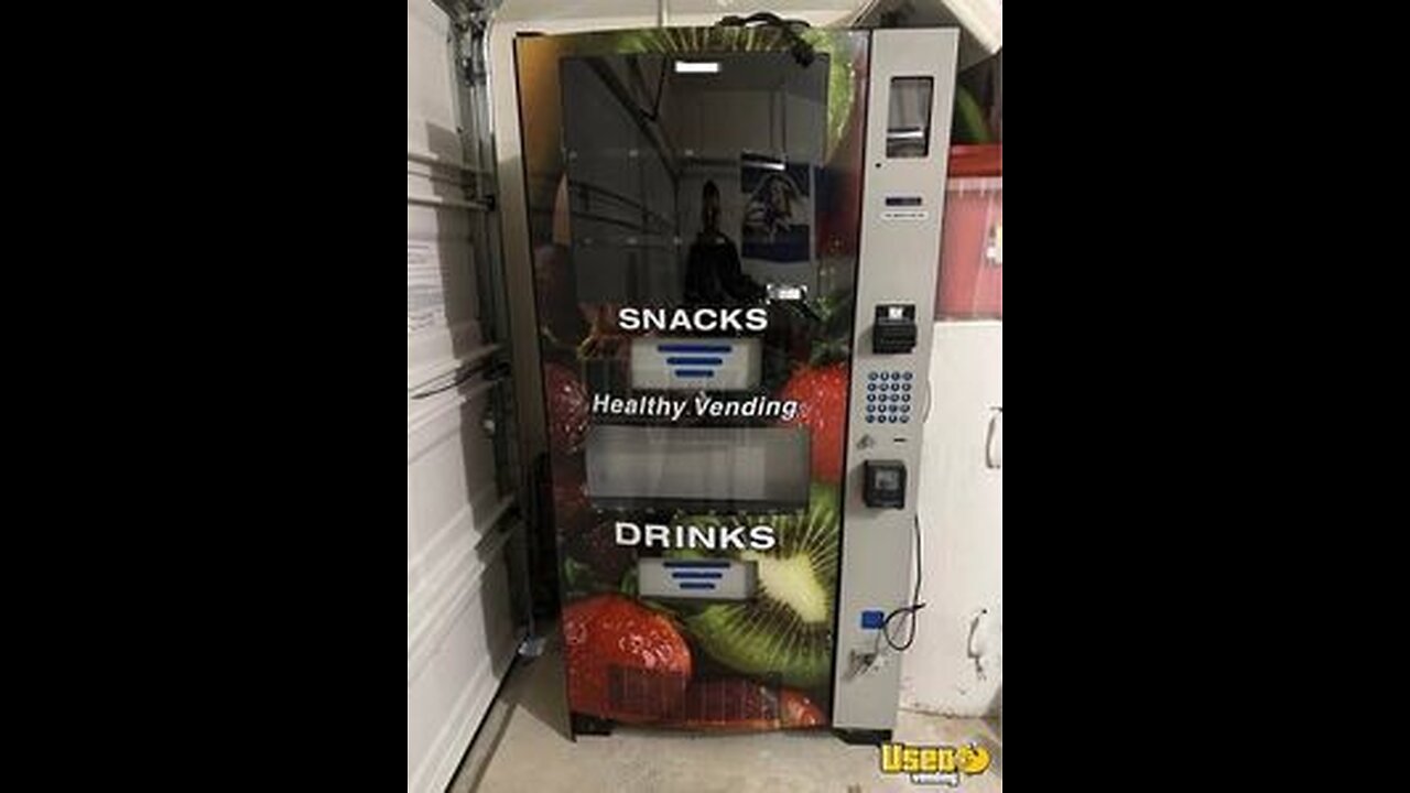 Seaga Healthy You HY900 Snack and Drink Combo Vending Machine For Sale in Texas!