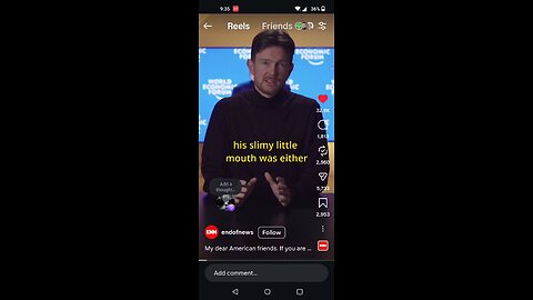 Trump Just Spoke In Davos