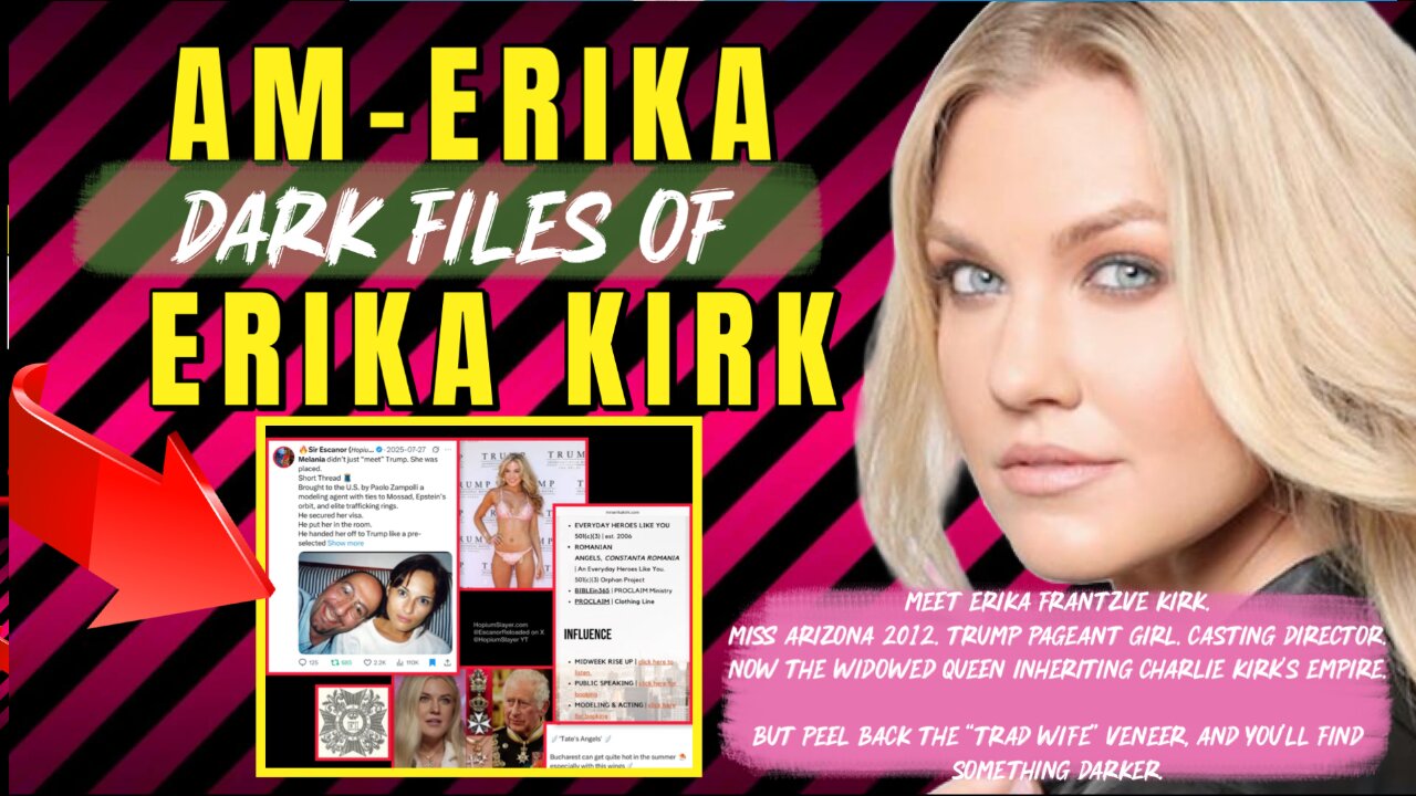 The Awake Nation AM-ERIKA Dark Files Of Erika Kirk