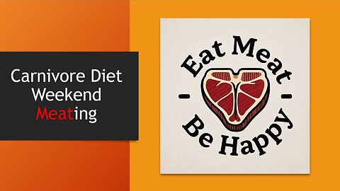 Weekend Accountability Meating for Carnivore Diet
