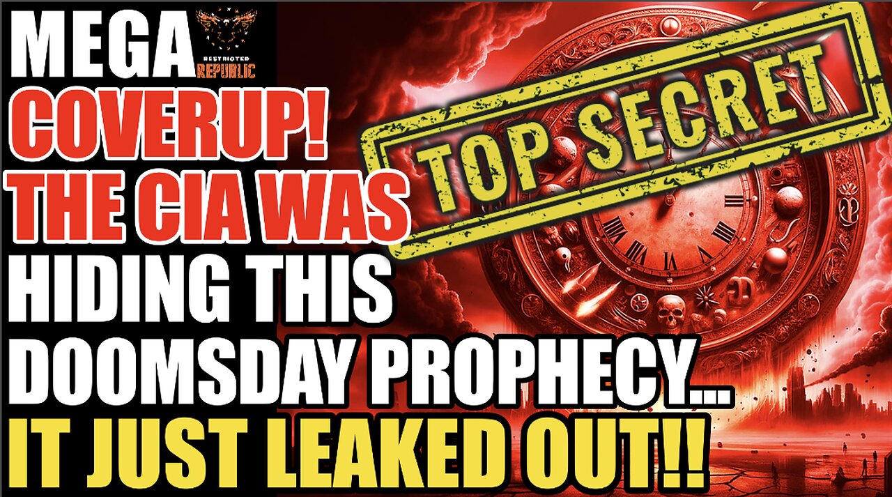 Mega Coverup! The CIA Was Hiding This Doomsday Prophecy…It Just Leaked Out!