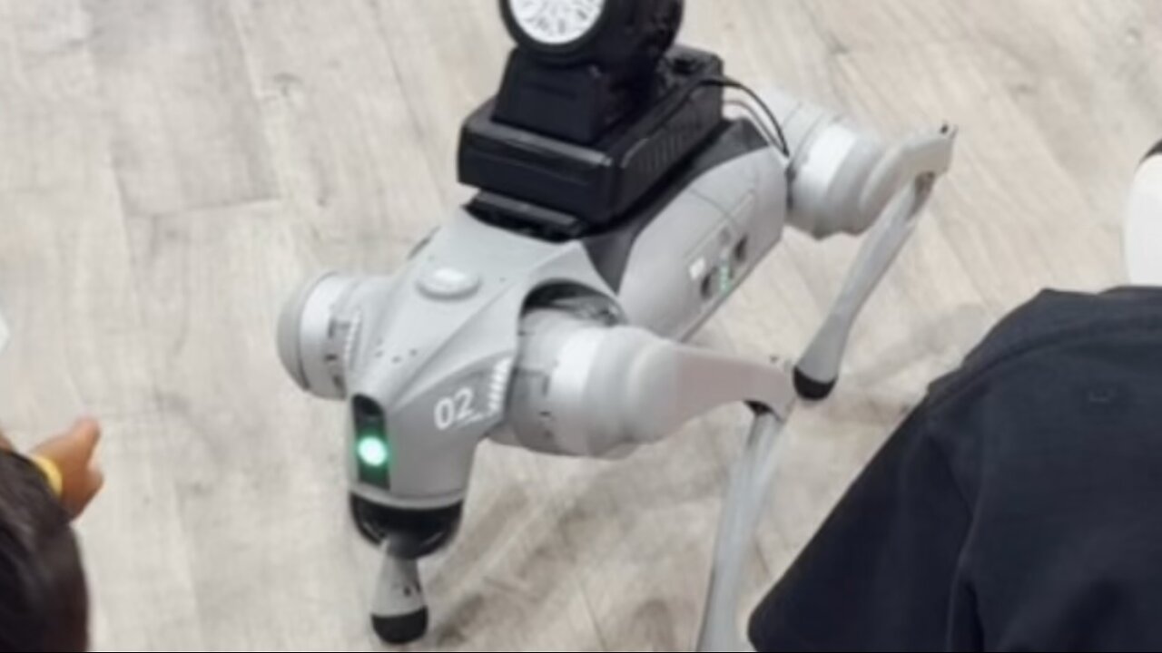 New Robot Dog at IAAPA Convention