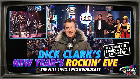 Dick Clark's New Year's Rockin' Eve 1993-1994 (Full Broadcast w/ Commercials) | Channel82 TV