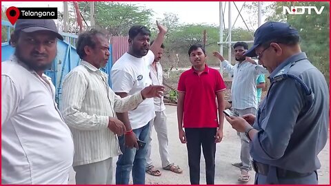 Telangana Tunnel Collapse _ Tunnel Collapse In Nagarkurnool, Telangana, 6-8 Workers Feared Trapped