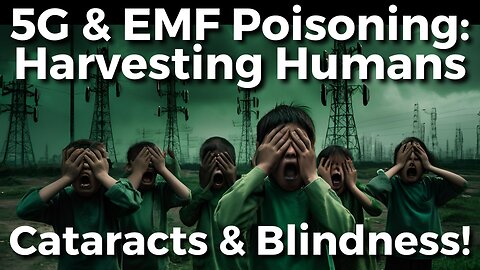 Invisible EMF Bio-Warfare: Why Your Eyes Are Burning in Electro-Dense Cities!