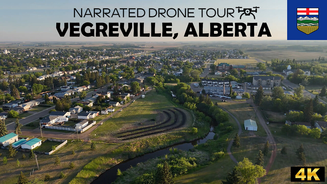 Vegreville, Alberta 🇨🇦 ✨🌾4K Drone