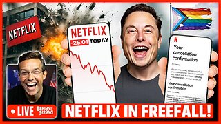 Elon Declares WAR on Netflix, Stock COLLAPSES as Millions CANCEL | Dems HUMILIATED in Trump Meme War