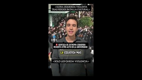 ULTRA IZQUIERDA ATACA TRAS PERDER BATALLA CULTURAL