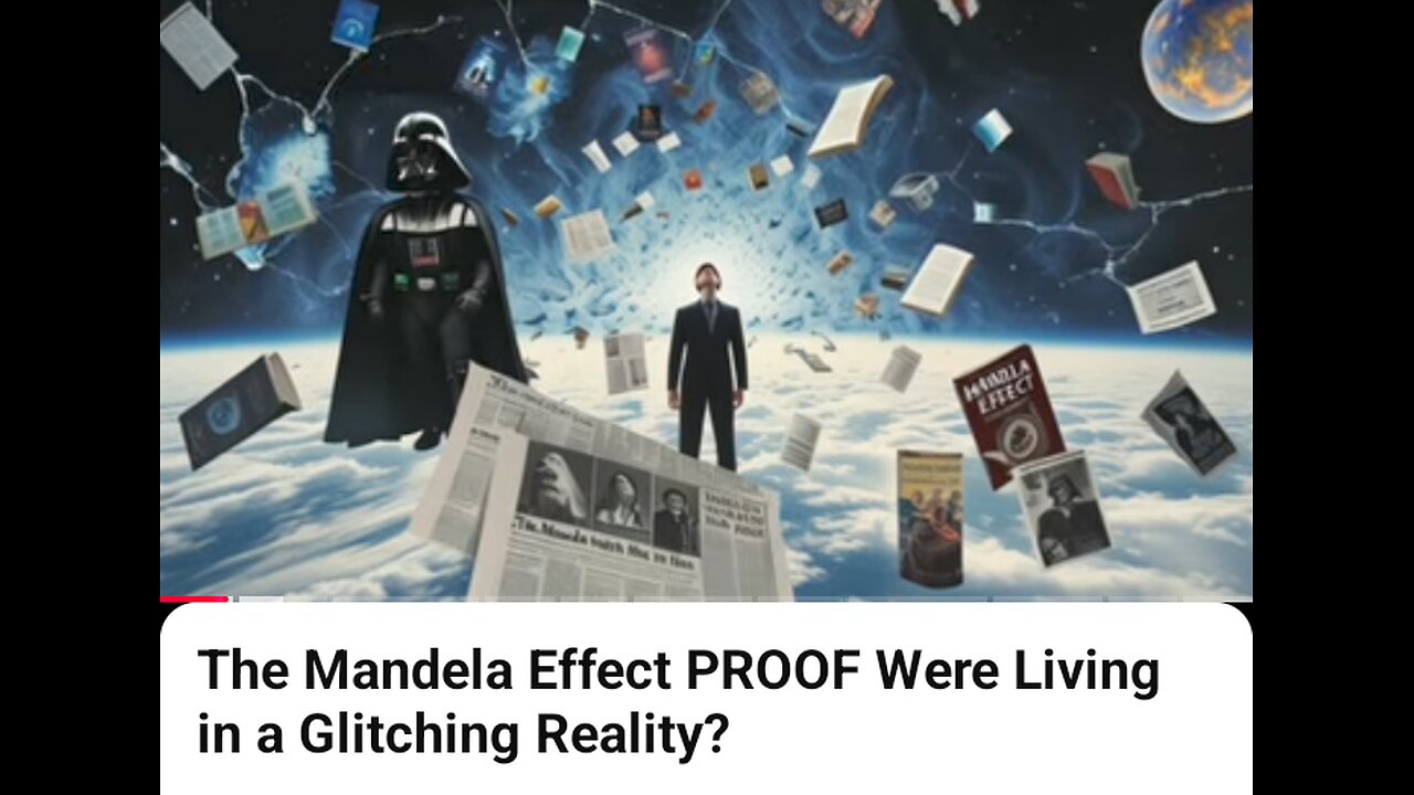MANDELA EFFECT , PROOF WE LIVE IN A GLITCHY WORLD