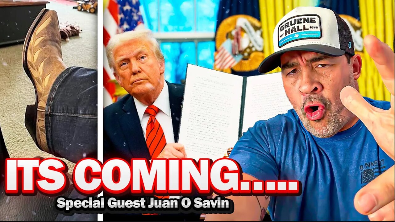 Trump Expected to Declare a National Emergency and Sign This Executive Order...Juan O Savin Explains