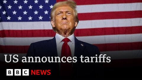 Trade war looms as Donald Trump announces huge tariffs on Canada, China, Mexico | BBC News