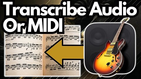 How to Transcribe Music in GarageBand (Audio or MIDI)