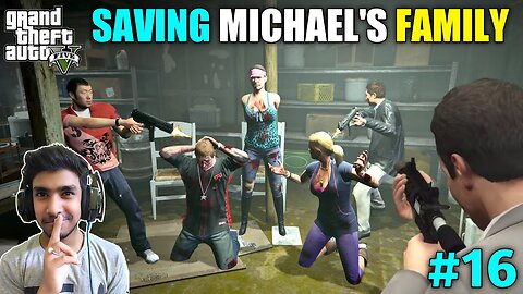 RESCUE MICHAEL_S FAMILY FROM KIDNAPPERS _ GTA V GAMEPLAY _16