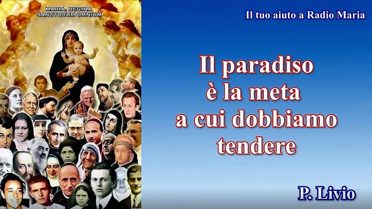 ⭐PADRE LIVIO FANZAGA: ⭐“IL PARADISO È LA META A CUI DOBBIAMO TENDERE!!”=/|😇💖🙏|=