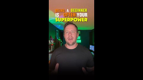 Why Being New Is Your Content Superpower