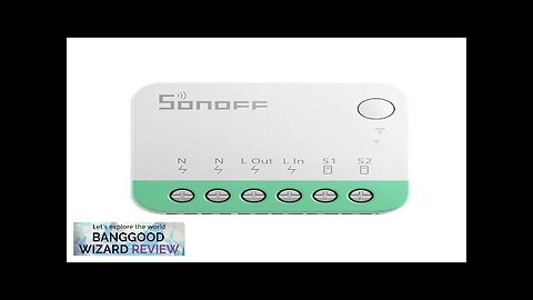 SONOFF MINIR4M MINI Extreme WiFi Smart Home Switch Detach Relay Matter Voice Review