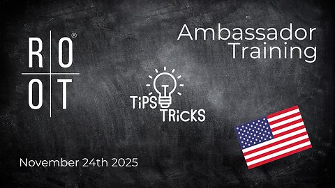 Black Friday Sales & Tips | Ambassador Training | November 24th, 2025 | English