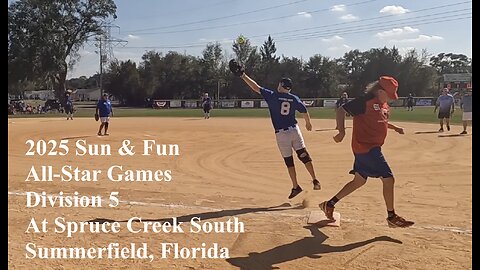 Sun & Fun Tri County Softball Division 5 All-Star Game