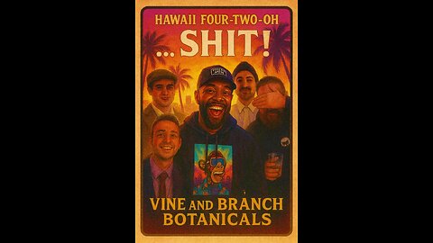 🌿 Vine & Branch Botanicals 🌿 Hawaii Four-Two Oh... Shit 2g Preroll Website in Comments