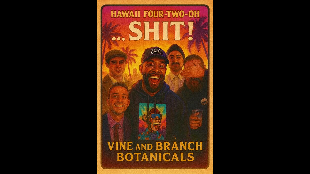 🌿 Vine & Branch Botanicals 🌿 Hawaii Four-Two Oh... Shit 2g Preroll Website in Comments