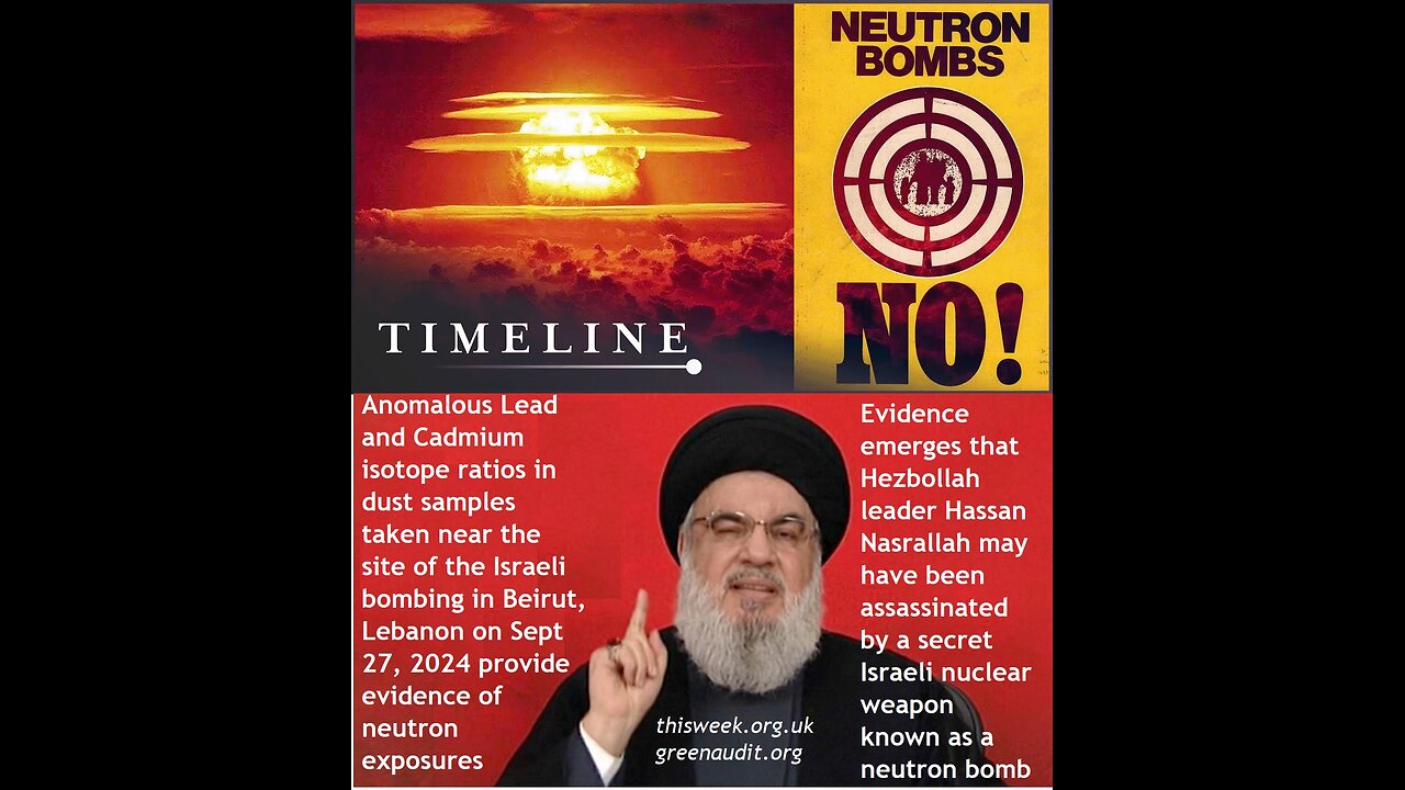 Israel may be secretly using nuclear neutron bomb while twisted IAEA & UN punishes no-nukes Iran!