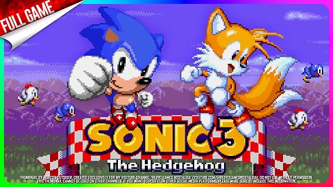 Sonic The Hedgehog 3 (Sega Genesis - US) Longplay (100%)