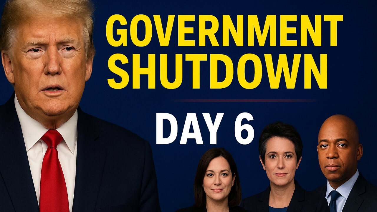 Day 6 of the Shutdown — What’s Really Going On Inside Washington Right Now?