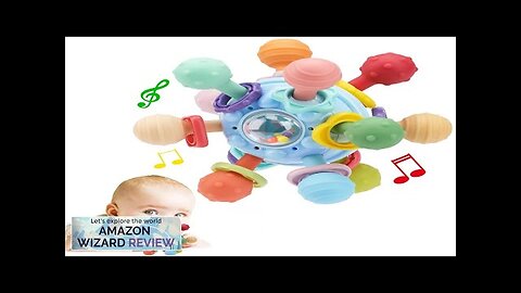 Baby Montessori Sensory Toys for 0-6 6-12 Months Food Grade Teething Toys Review