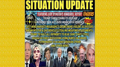 SG Anon. Juan O Savin ~ Situation Update 1/16/26 ~ Restored Republic > Judy Byington- Q+ White Hats