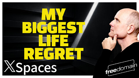 MY BIGGEST LIFE REGRET! Twitter/X Space