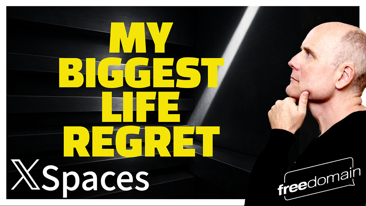 MY BIGGEST LIFE REGRET! Twitter/X Space