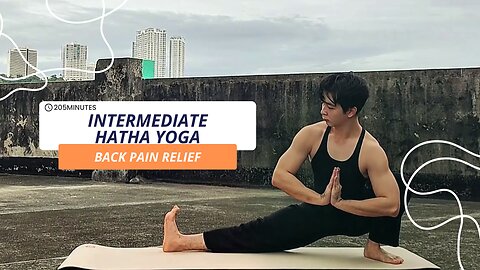 Something About 25-Min. Intermediate Back Strength Hatha Yoga | Yoga for Back Pain Relief