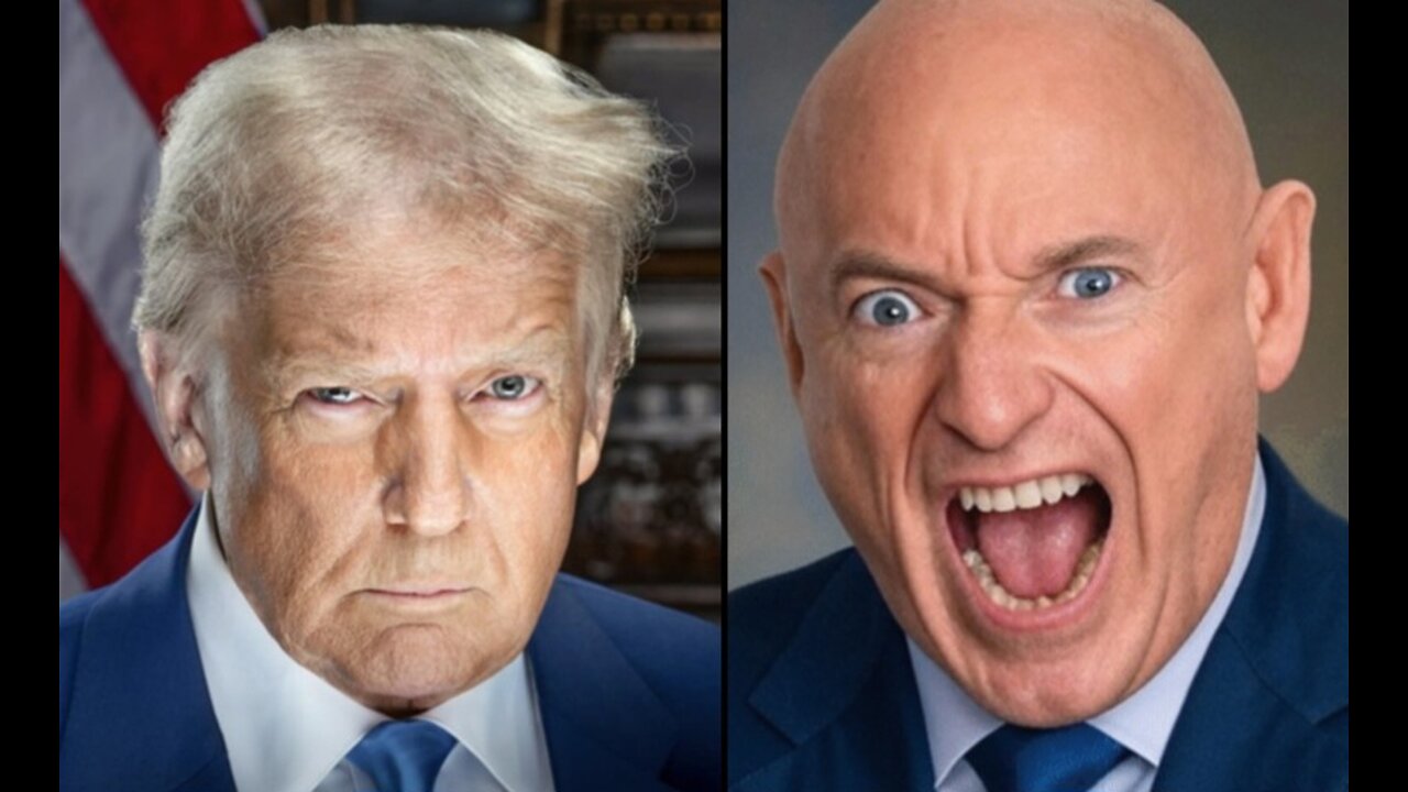 Sen. Mark Kelly Throws the Victim Card, Claiming Trump Wants Him "Hanged."