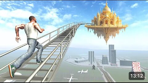 Franklin found secret stairway to heaven Indian bikes driving 3D game new video in